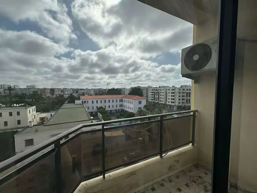 Balcony with an unobstructed view of the city